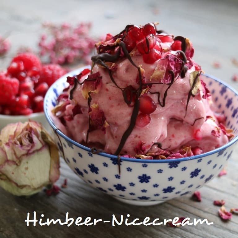 Rezept: Himbeer-Nicecream