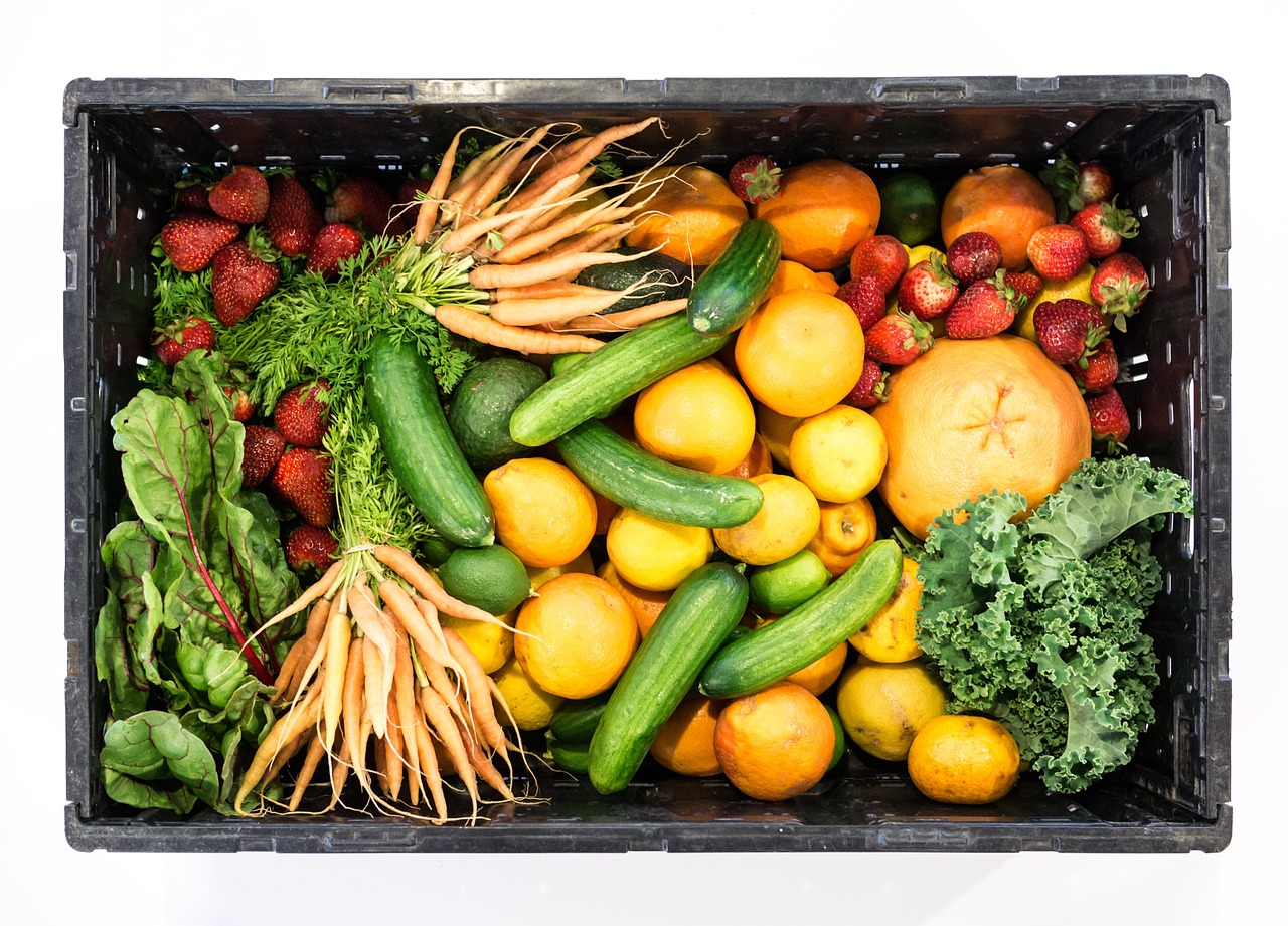 Obst und Gemüse helfen dir dein Wohlfühlgewicht zu erreichen